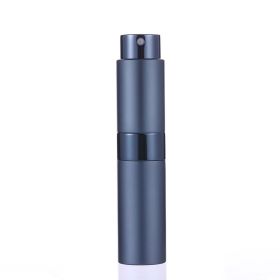 8 ml 15 ml Reusable Metal Perfume Bottle Cosmetic Spray Bottle Portable Empty Bottle Container Travel Sub-bottle Liner Glass (Capacity: 8ml, Color: Blue)