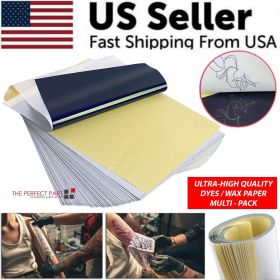 Tattoo Transfer Paper Stencil Carbon Thermal Tracing Hectograph Supplies Sheets (Pack: 50 Pack)